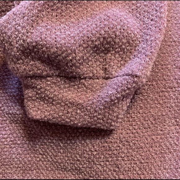 โDONATEDโLavender Purple V-neck Button Front Oversized Knit Sweater Top - Picture 8 of 12